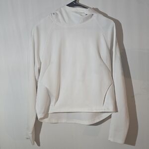 Spyder White Long Sleeve Hoodie